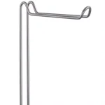 Home Basics Seville Freestanding Toilet Paper Holder with Storage Base in Satin Nickel thumbnail 3