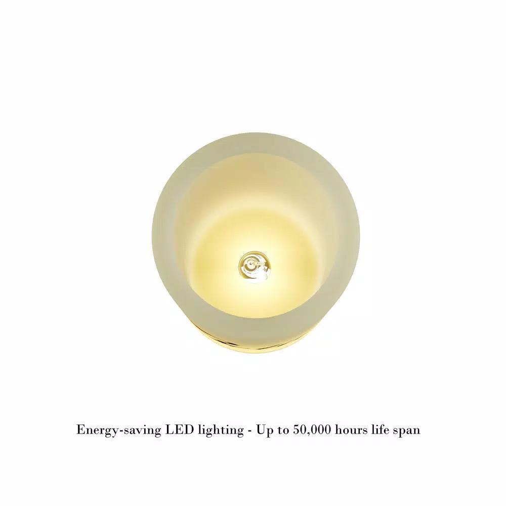 Lavish Home "Believe" Vanilla Scented LED Flameless Real Wax Candle with Remote Control