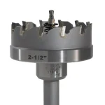 Klein Tools 2-1/2 in. Carbide Hole Cutter with Arbor, Multi-Purpose Hole Saw for Stainless Steel and Metal thumbnail 4