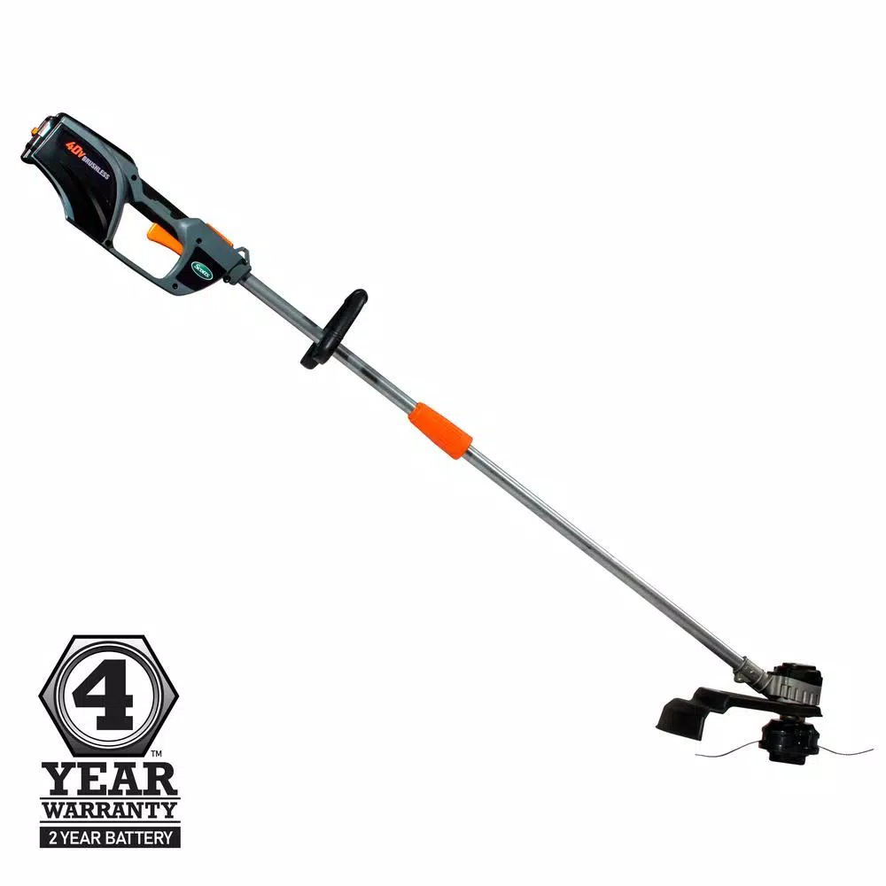 Scotts 40V Cordless String Trimmer with 2.0Ah Lithium-Ion Battery and Charger, 15 in. Cutting Width