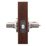 Copper Creek Avery Satin Stainless Steel Privacy Bed/Bath Door Lever thumbnail 3