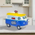 Godinger Jolly Ranchers Candy Bus Porcelain Kitchen Canister thumbnail 3