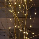 LUMABASE 100 LED Warm White Micro Dot Fairy String Lights, Multi-Strand Copper Wire, Battery Operated (Set of 2) thumbnail 7