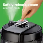 Hamilton Beach 6 Qt. Multi-Function Electric Pressure Cooker, Slow Cooker, Rice Cooker & Steamer - Black thumbnail 3