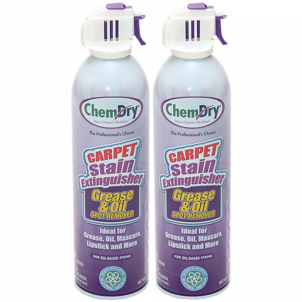 ChemDry Chem-Dry Grease and Oil Extinguisher Stain Remover, 2-Pack