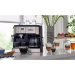 DeLonghi De'Longhi BCO430 All-In-One 10-Cup Drip Coffee Maker and Espresso Machine, Stainless Steel thumbnail 9