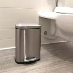 iTouchless SoftStep Stainless Steel Step Trash Can Combo Set, 13.2 Gal. & 1.32 Gal. thumbnail 4