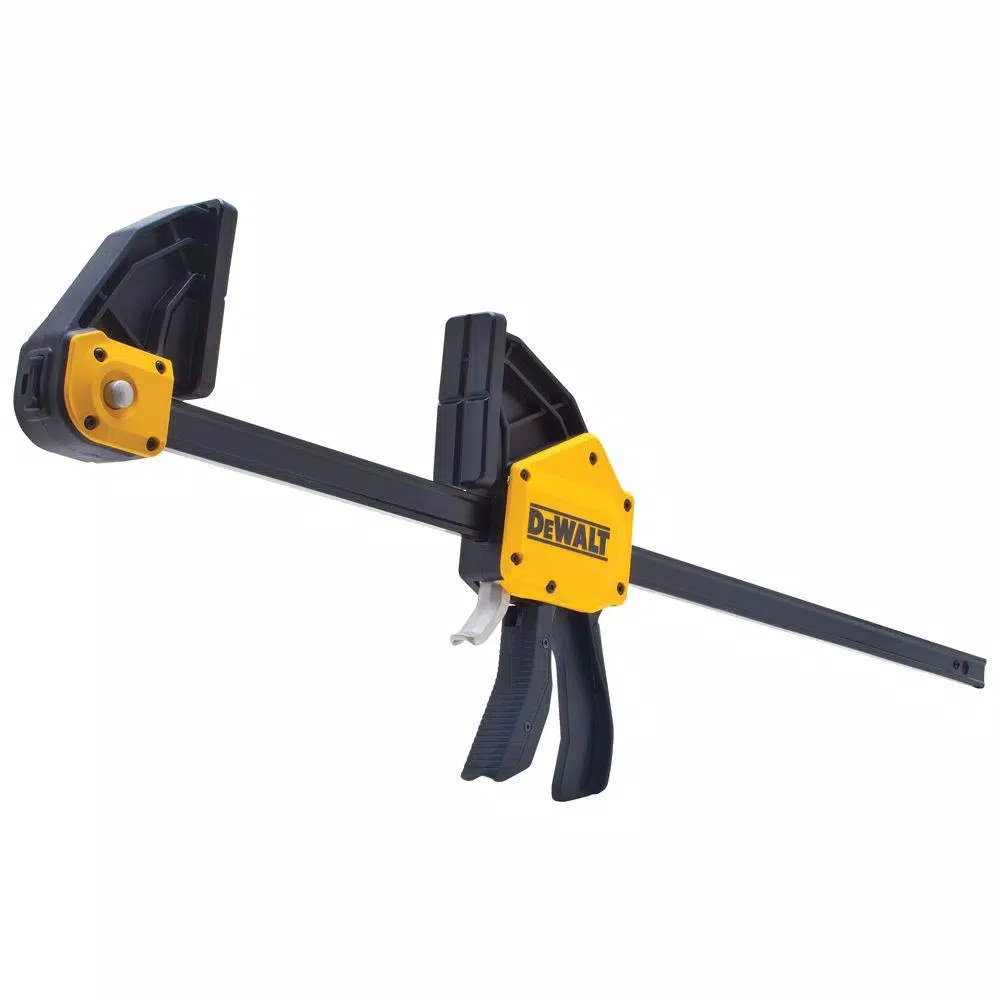 DEWALT 24 in. X-Large Trigger Clamp, 600 lbs. Clamping Force, 3.75 in. Throat Depth