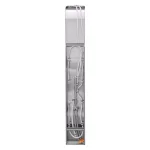 AKDY 65 in. 8-Jet Shower Panel System, Space Gray Brushed Stainless Steel with Rainfall, Waterfall & Wand thumbnail 11