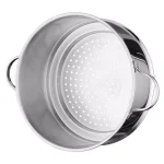 BergHOFF Essentials Comfort 10" Stainless Steel Steamer Pan Insert, 18/10 Surgical Grade thumbnail 2