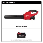 Milwaukee M18 FUEL Cordless Handheld Blower Kit with 5.0 Ah Battery thumbnail 2