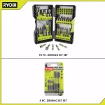 RYOBI 78-Piece Impact Rated Driving Bit Set with Modular Case and Bonus 8-Piece Bit Set thumbnail 3