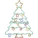 Fraser Hill Farm 4.5 ft. Multi-Color LED Christmas Tree Novelty Light thumbnail 1