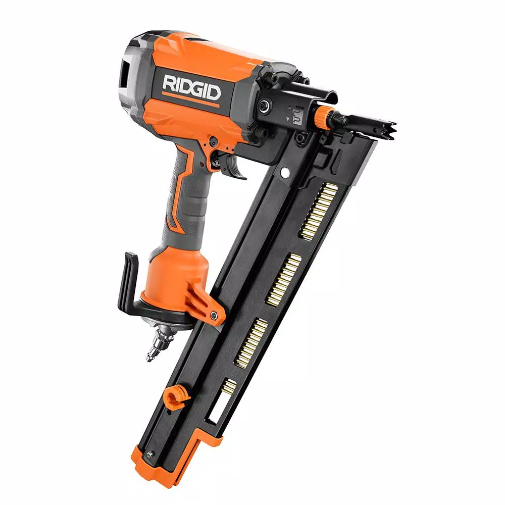 RIDGID 21-Degree 3-1/2 in. Framing Nailer and 3-1/2 in. Full-Size Palm Nailer Combo Kit