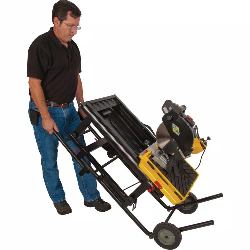 QEP 900XT Professional 10 in. Wet Tile Saw, 2.25 HP, 15 Amp