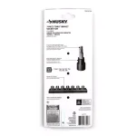 Husky 1/2 in. Drive Impact Torx Bit Socket Set, 7-Piece thumbnail 4