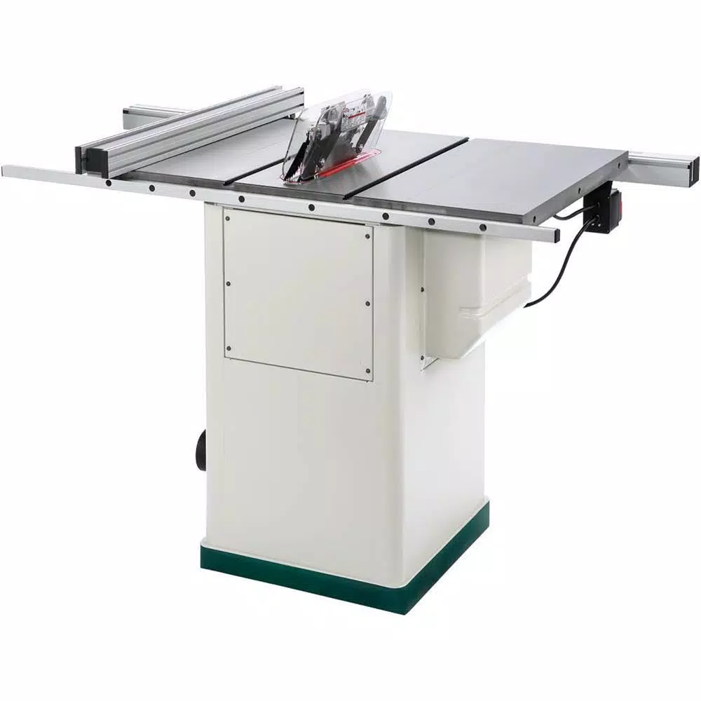 Grizzly Industrial 10 in. 2 HP 120-Volt Hybrid Table Saw with T-Shaped Fence and Cast Iron Table