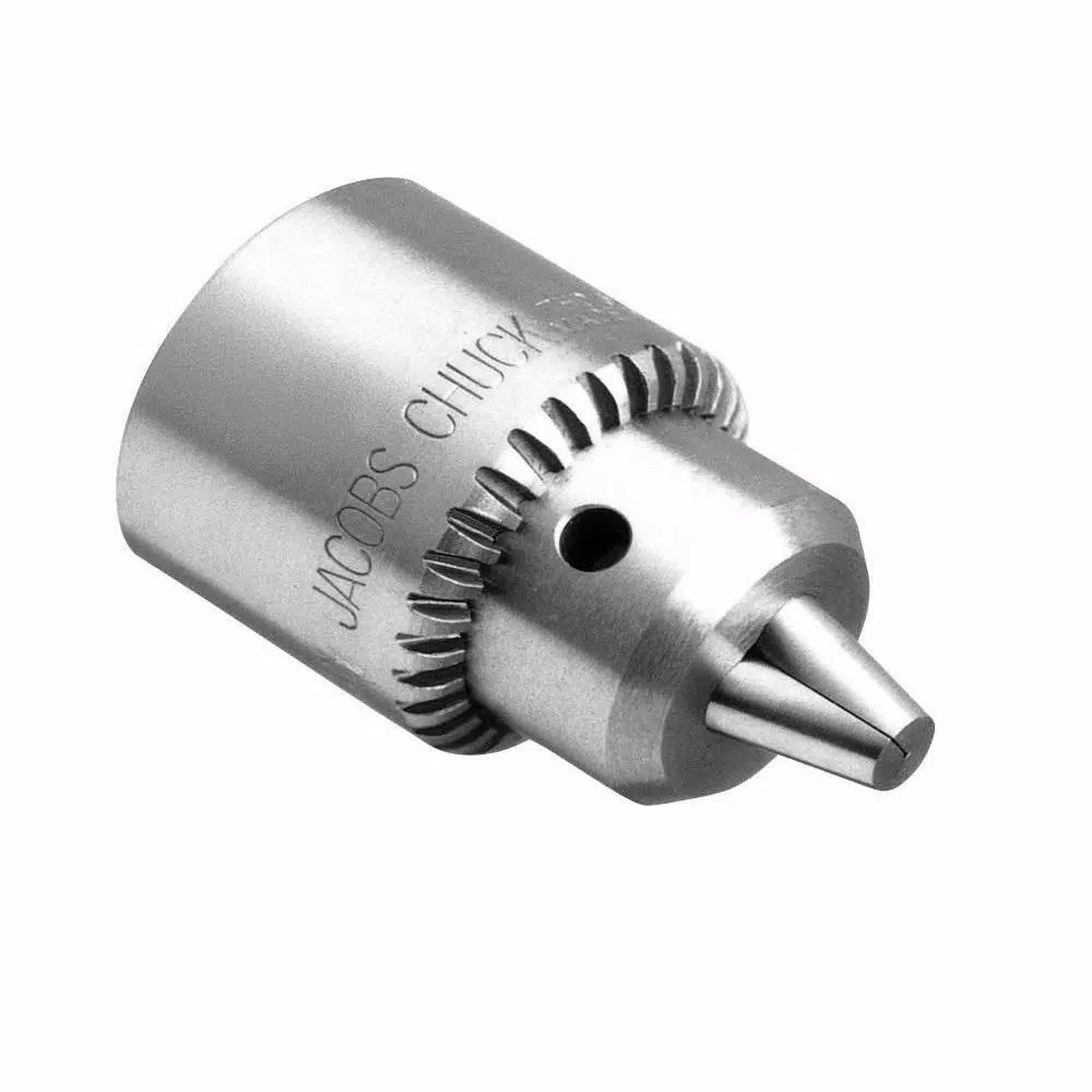 Jacobs Stainless Steel Chuck, 1/4 in. to 3/8 in. Capacity