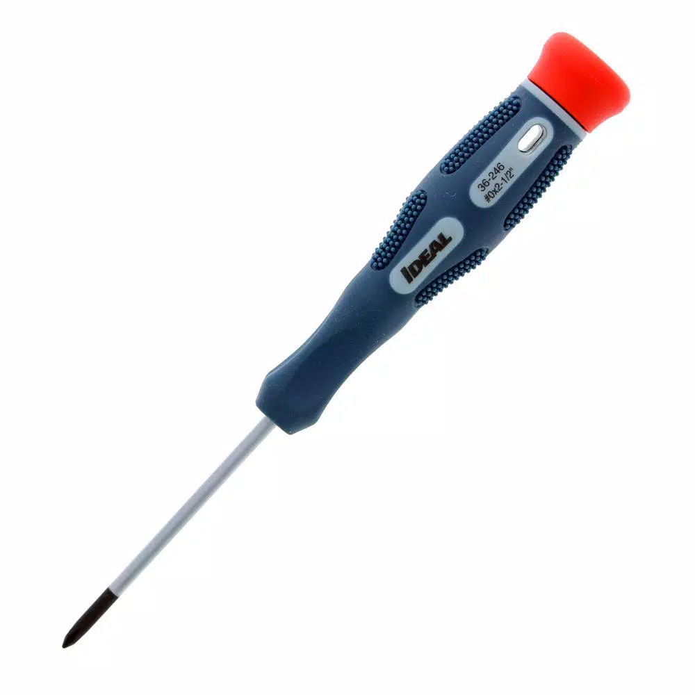 Ideal 7-Piece Precision Electronic Screwdriver Set with Chrome Vanadium Steel Shanks
