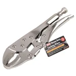 KING 12 in. Heavy-Duty Locking Pliers, Curved Jaw, Drop-Forged Carbon Steel thumbnail 1