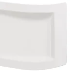 Villeroy & Boch NewWave 19.5 in. White Porcelain Rectangular Platter thumbnail 2