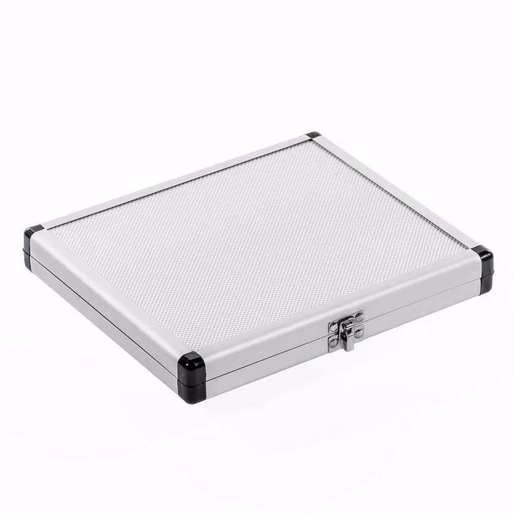 Stark 20-Piece Double Cut Carbide Rotary Burr Set with 1/4 in. Shank, Includes Carrying Case