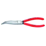 KNIPEX 8 in. Angled Long Nose Pliers with 40° Bent Nose thumbnail 1