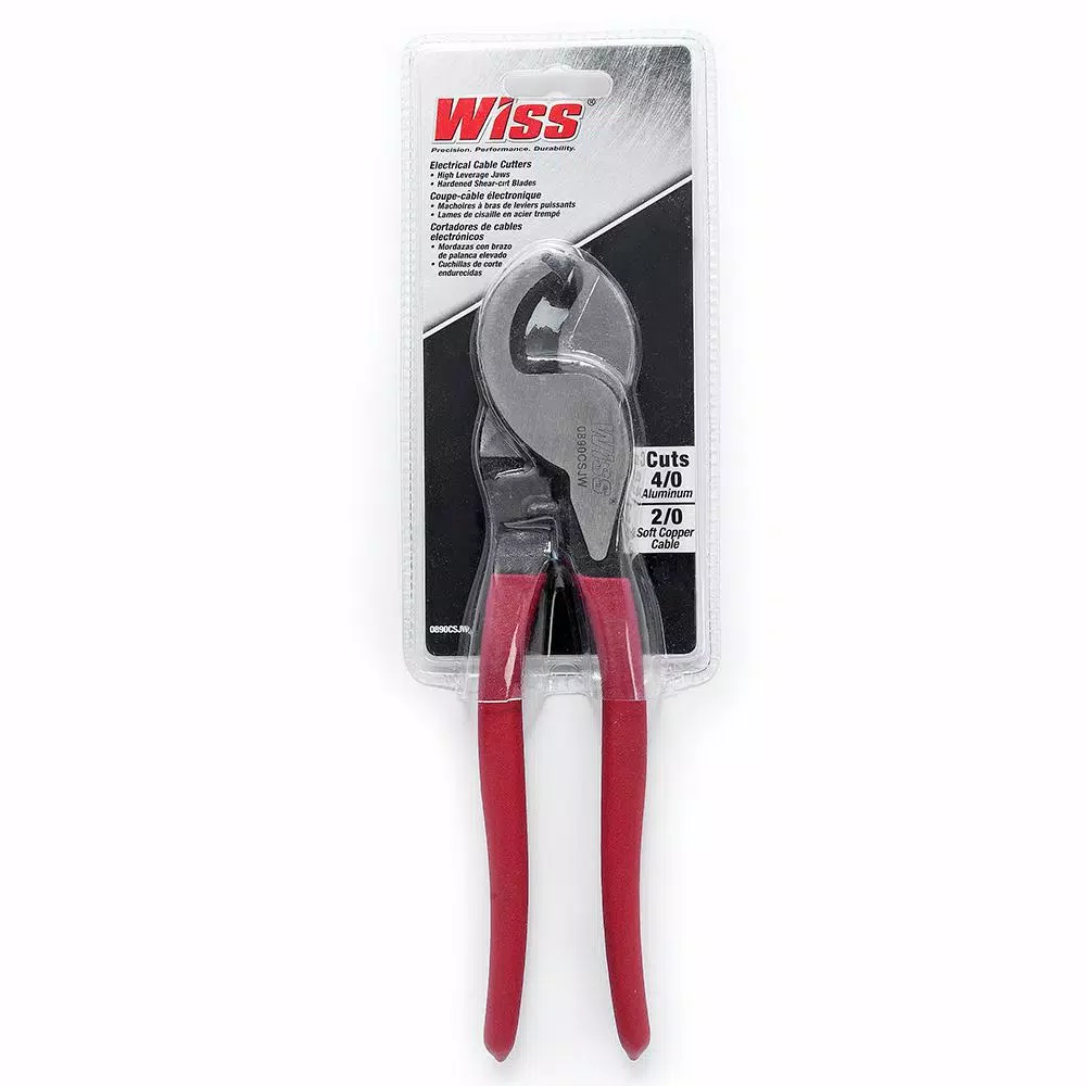 Wiss 9-1/2 in. Compact Cable Cutters for Soft Cable