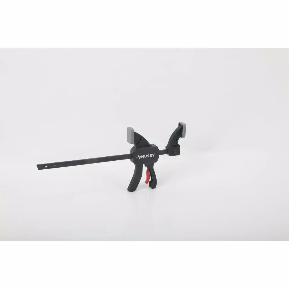 Husky 6-Piece Trigger Clamp Set, 6 in. and 4.5 in. Expandable Clamps