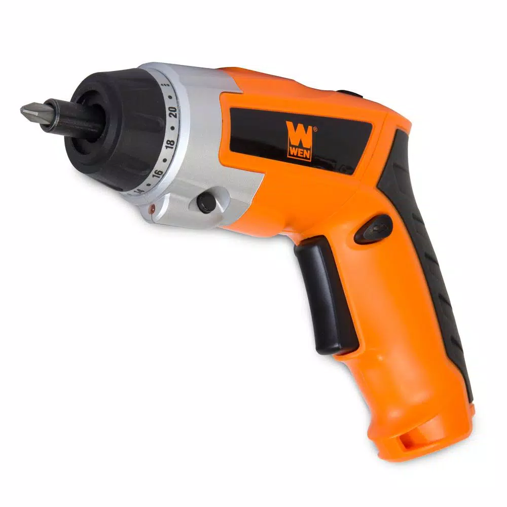 WEN 3.6V Lithium-Ion Cordless 1/4 in. Electric Screwdriver with 2-Position Handle