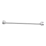 Pfister Ladera 24 in. Single Towel Bar, Polished Chrome thumbnail 1