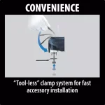 Makita 18V LXT Cordless Oscillating Multi-Tool Kit with 5.0Ah Battery and Charger thumbnail 11