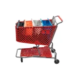 BergHOFF Trolley Bags Original Metro Reusable Grocery Shopping Cart Bag Set, 4-Piece Multi-Color thumbnail 2