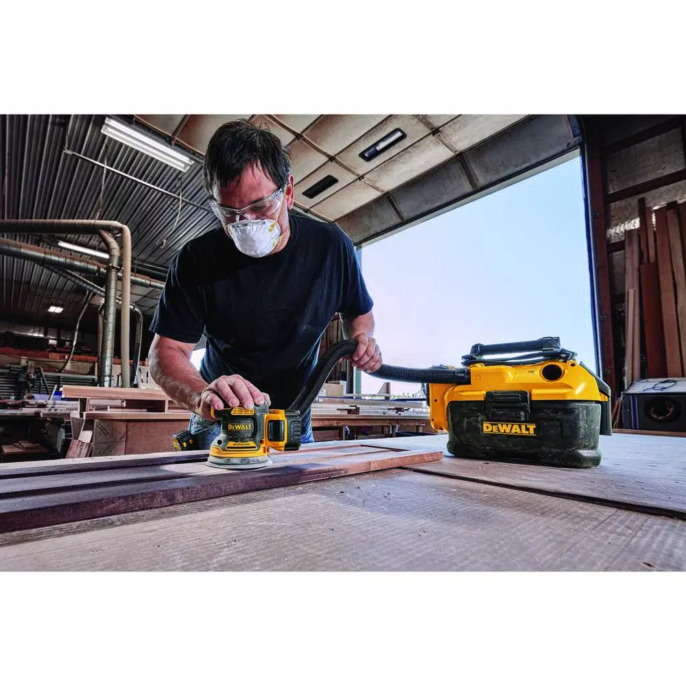 DEWALT 20V MAX XR Brushless 5 in. Cordless Random Orbital Sander Kit with 5.0 Ah Battery