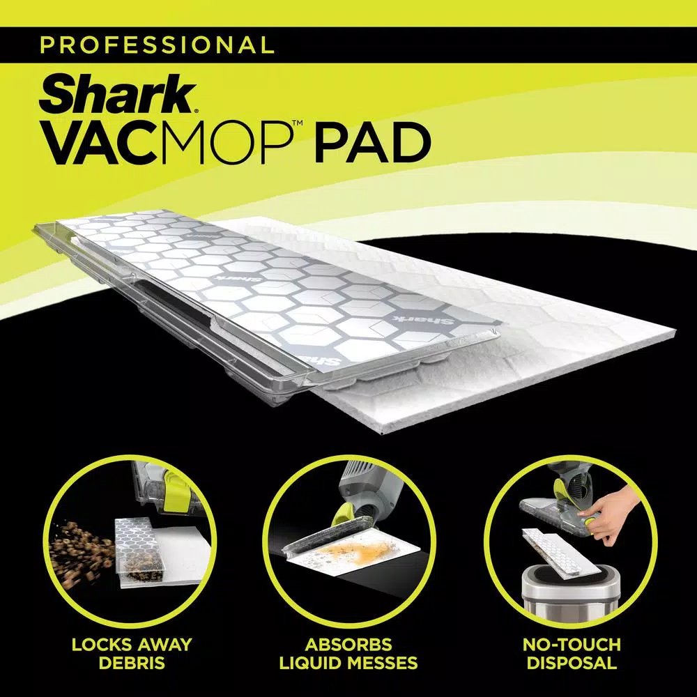 Shark VACMOP Pro Cordless Hard Floor Vacuum Spray Mop with Disposable Pads