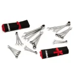 Husky 25-Piece Metric and SAE Reversible Ratcheting Wrench Set thumbnail 1