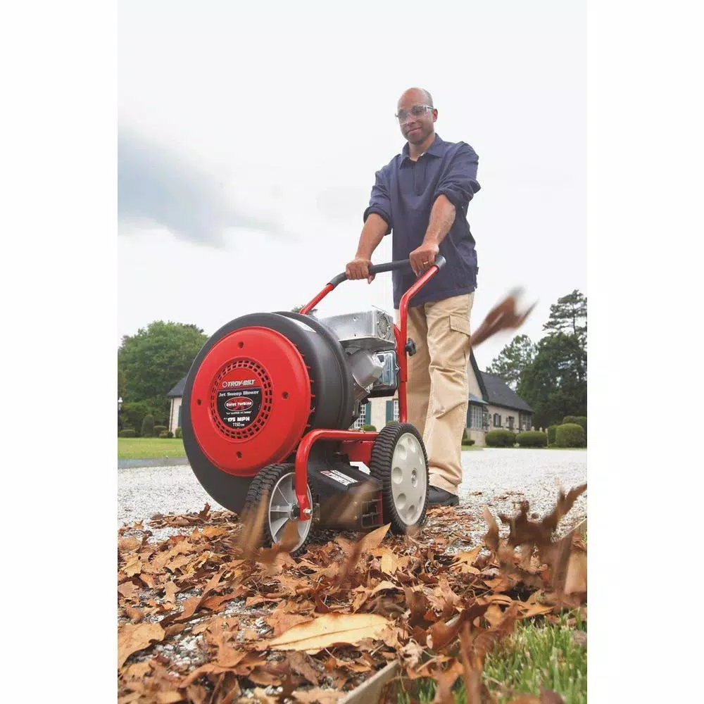 Troy-Bilt TB672 Walk-Behind Gas Leaf Blower, 208 cc, 1000 CFM, 150 MPH