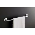 Kohler Forte Sculpted 24 in. Single Towel Bar, Polished Chrome thumbnail 3