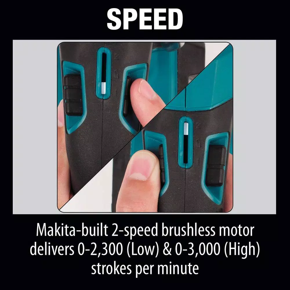 Makita 18V LXT Brushless Cordless Reciprocating Saw Kit with Bonus 5.0 Ah Battery