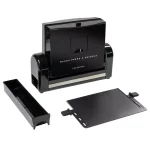 HomeCraft Black Bacon Press and Griddle, 900W Countertop Specialty Grill with Vertical Cooking and Drip Tray thumbnail 4