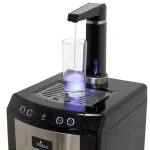 Vitapur Bottom Loading Water Cooler Dispenser with Kettle Feature, Hot/Room/Cold, Stainless Steel & Black thumbnail 5