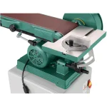 Grizzly Industrial Combination Belt and Disc Sander with Cabinet Stand, 3/4 HP, Dual Voltage thumbnail 5