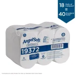 Angel Soft Embossed 2-Ply Coreless Bathroom Tissue, 1125 Sheets per Roll, 18 Rolls thumbnail 4