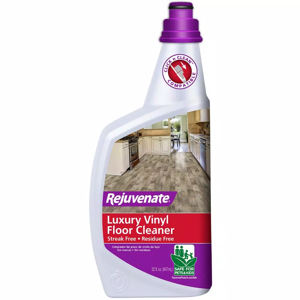 Rejuvenate Luxury Vinyl Floor Cleaner, 32 oz. pH Neutral Spray and Mop Formula