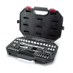 Husky 75-Piece 1/4 in. and 3/8 in. Drive Mechanics Tool Set thumbnail 1