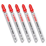 Diablo 4 in. x 10 TPI Reverse Cut Bi-Metal T-Shank Jigsaw Blades, 5-Pack thumbnail 1