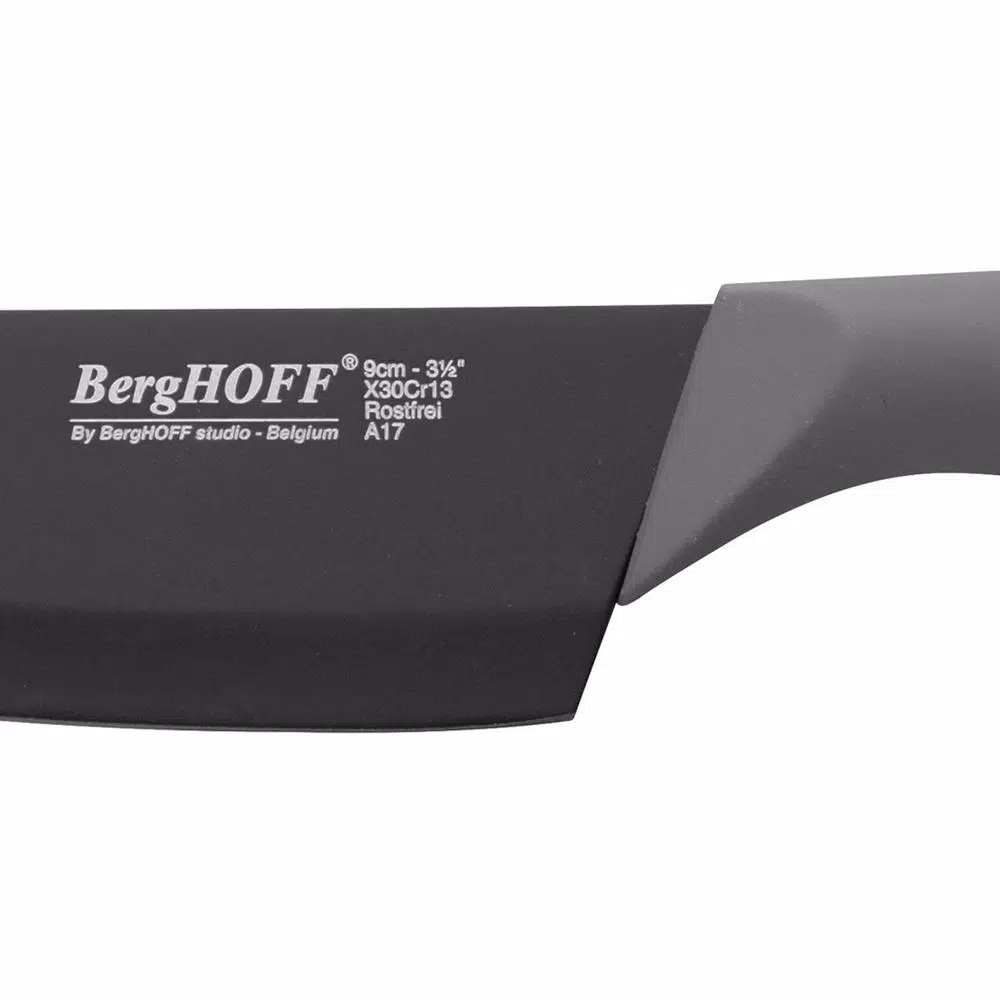 BergHOFF Eclipse 3.5 in. Stainless Steel Cheese Knife with Non-Stick Coating and Protective Sheath