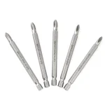 Stark 3.5 in. Phillips #2 Impact Drill Bits, Alloy Steel Magnetic Tip (5-Pack) thumbnail 1