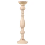 Unbranded Natural Wood Rustic Candle Holder Set of 5, Southwestern Style Candlesticks thumbnail 3