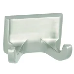 Design House Millbridge Double Robe Hook, Satin Nickel thumbnail 1